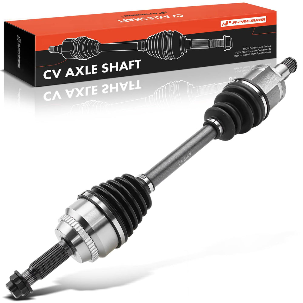 A-Premium packaged axle assembly showing ready-to-install condition and peace of mind