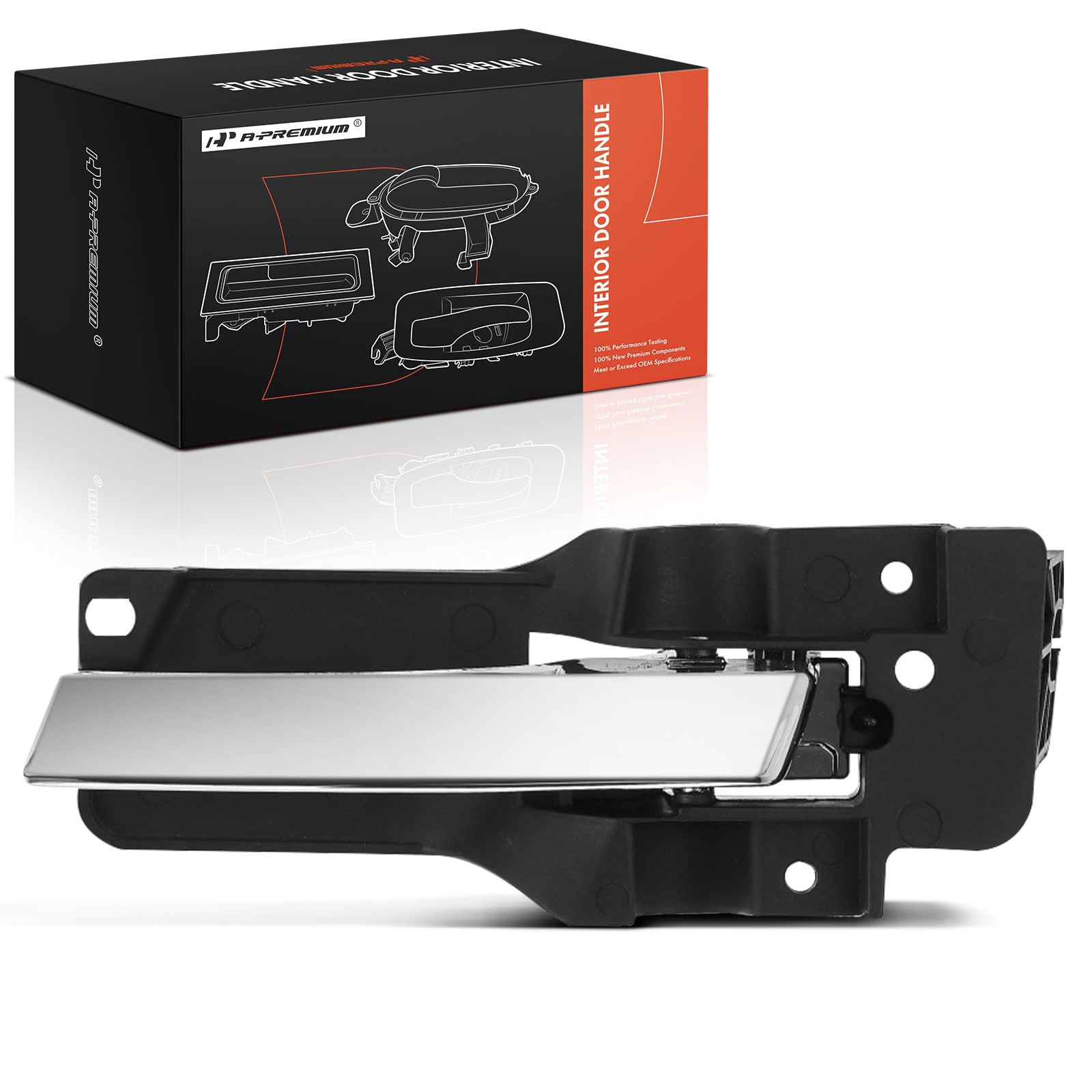 A-Premium front view of driver-side interior handle showing clean finish and fit benefit