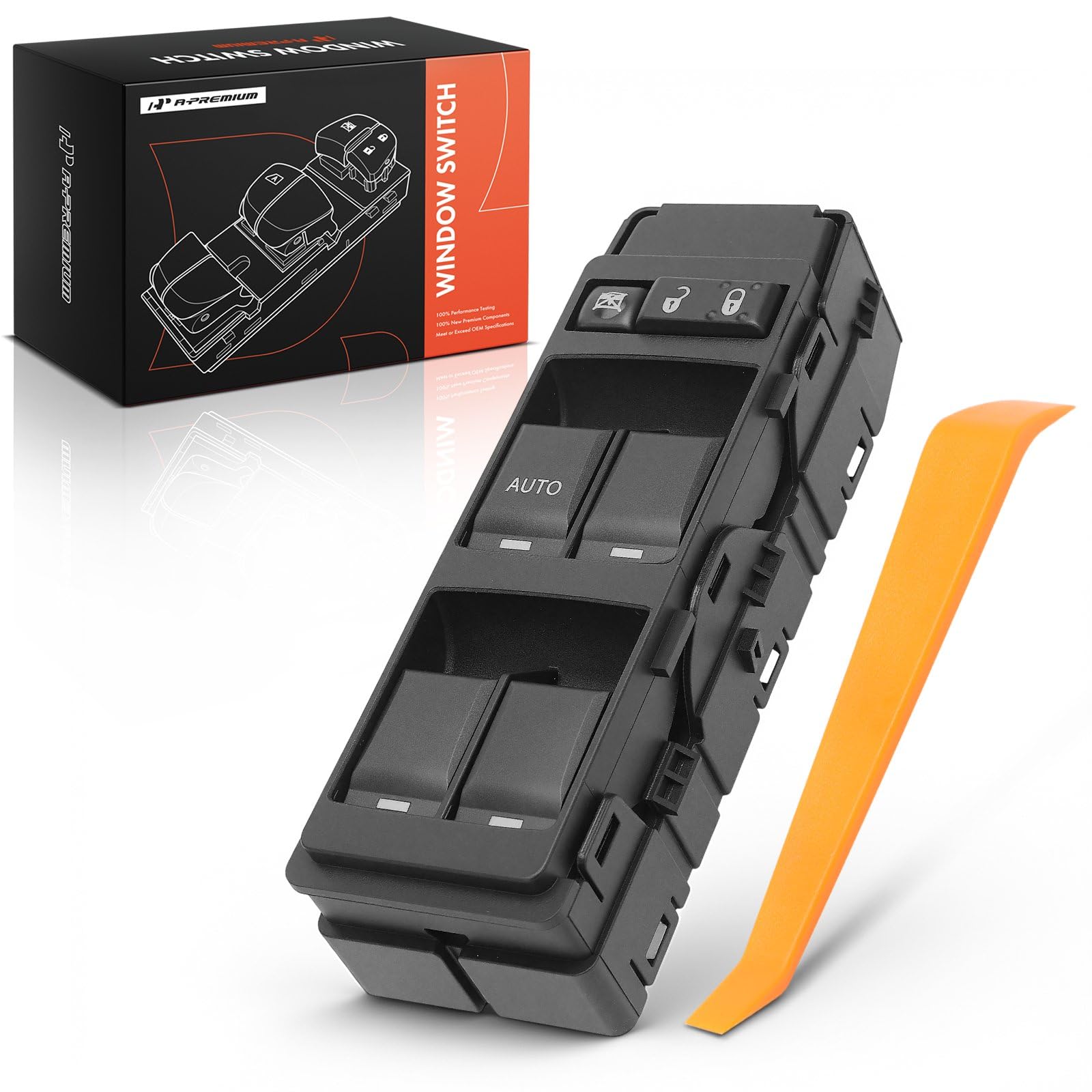 A-Premium front view of switch showing buttons and shape for exact fit