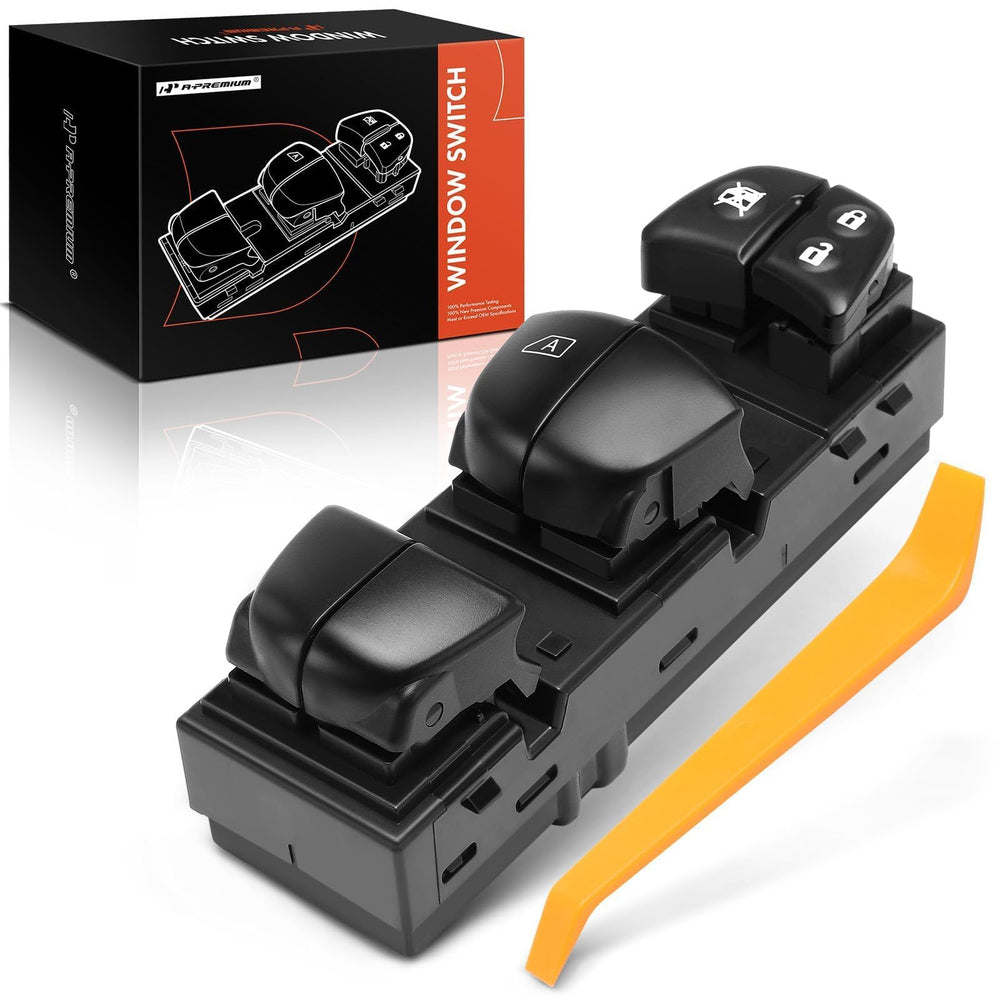 A-Premium front left switch front view showing clean fit and OEM styling benefit
