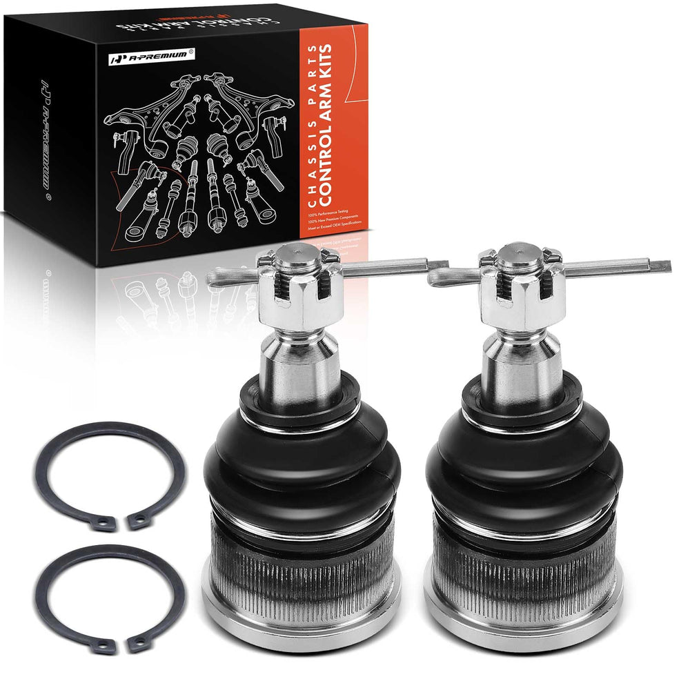 A-Premium front lower ball joint front view showing robust fit and OEM dimensions