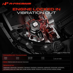 A-Premium front motor mount close-up showing sturdy construction benefit