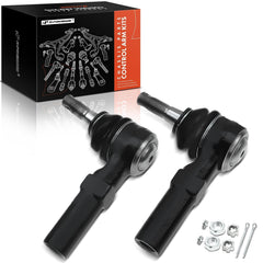 A-Premium front outer tie rod end packaging front view and ready-to-install