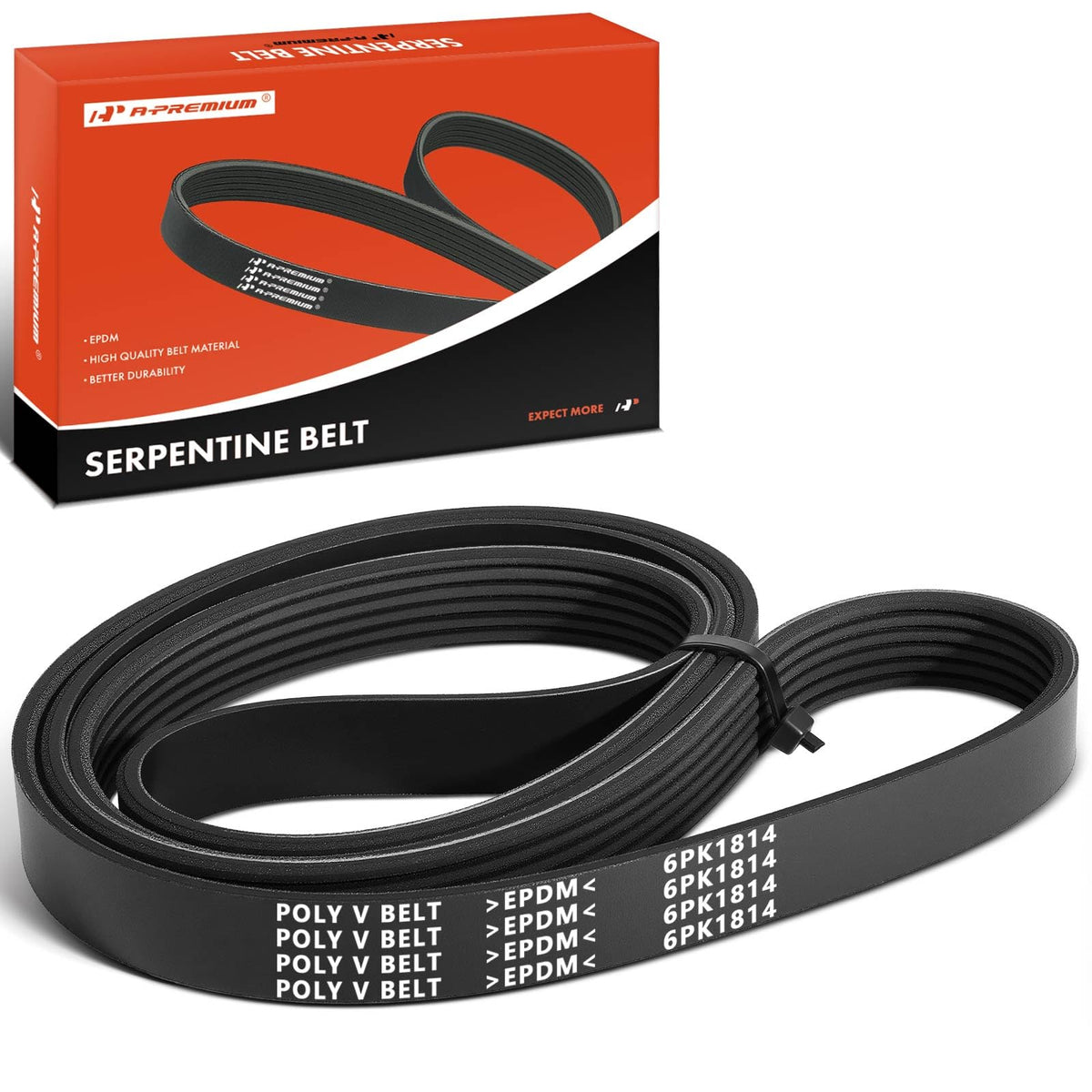 A-Premium front packaging showing belt and fitment for quick selection