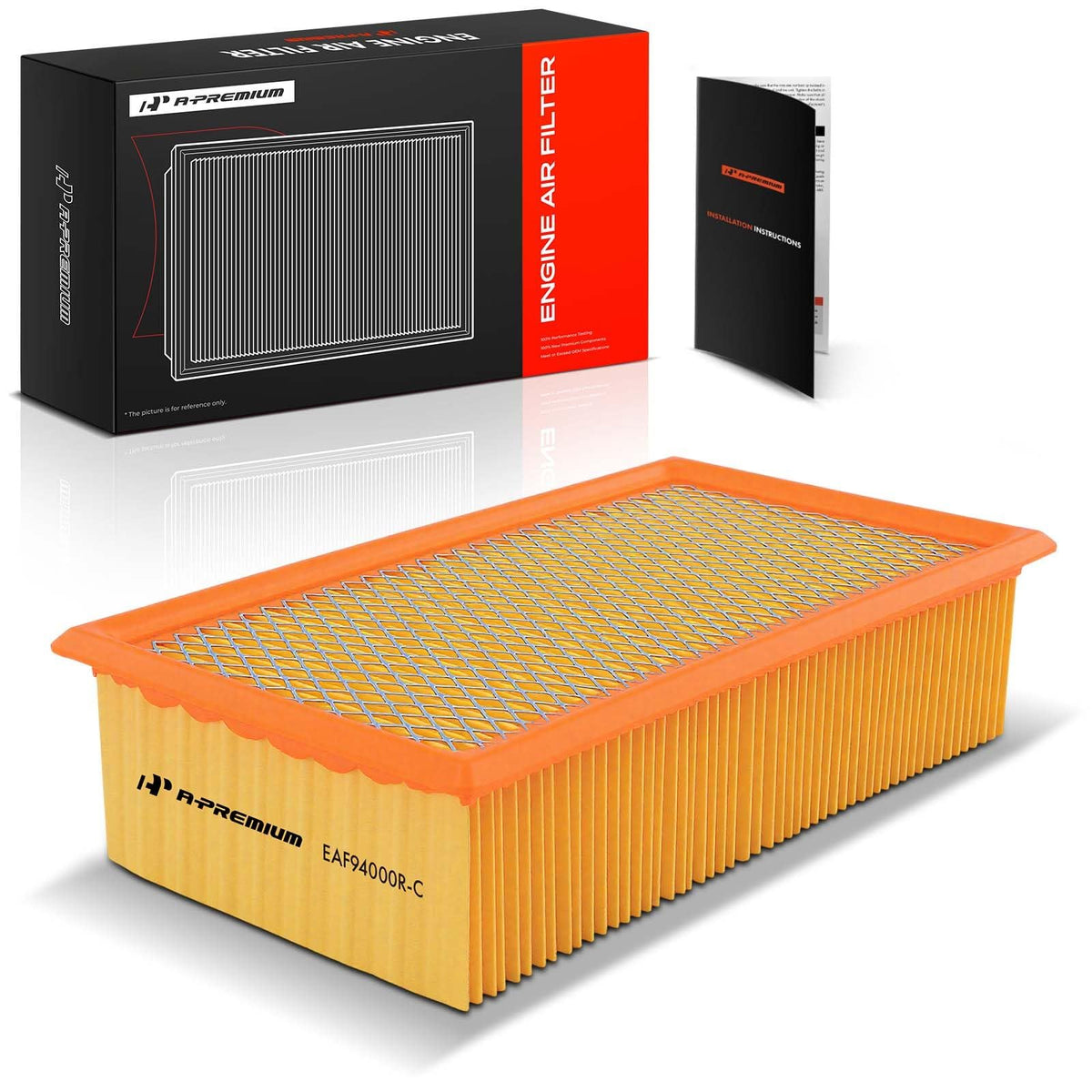 A-Premium front packaging showing boxed replacement and part labeling for quick identification and protection