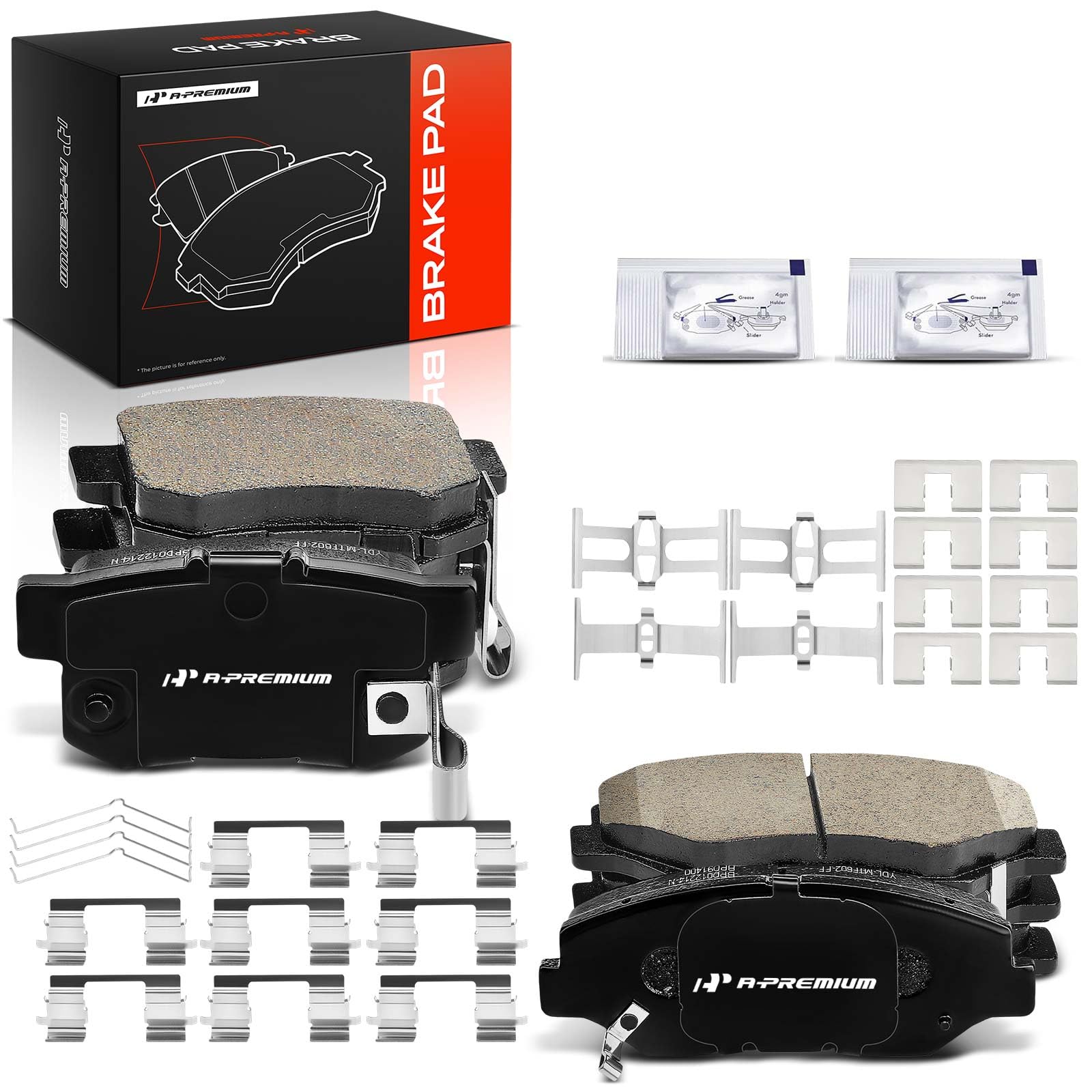 A-Premium front and rear package front view showing complete kit benefit
