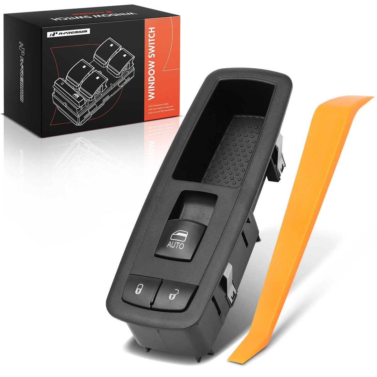 A-Premium front right passenger switch showing exact OEM fit benefit