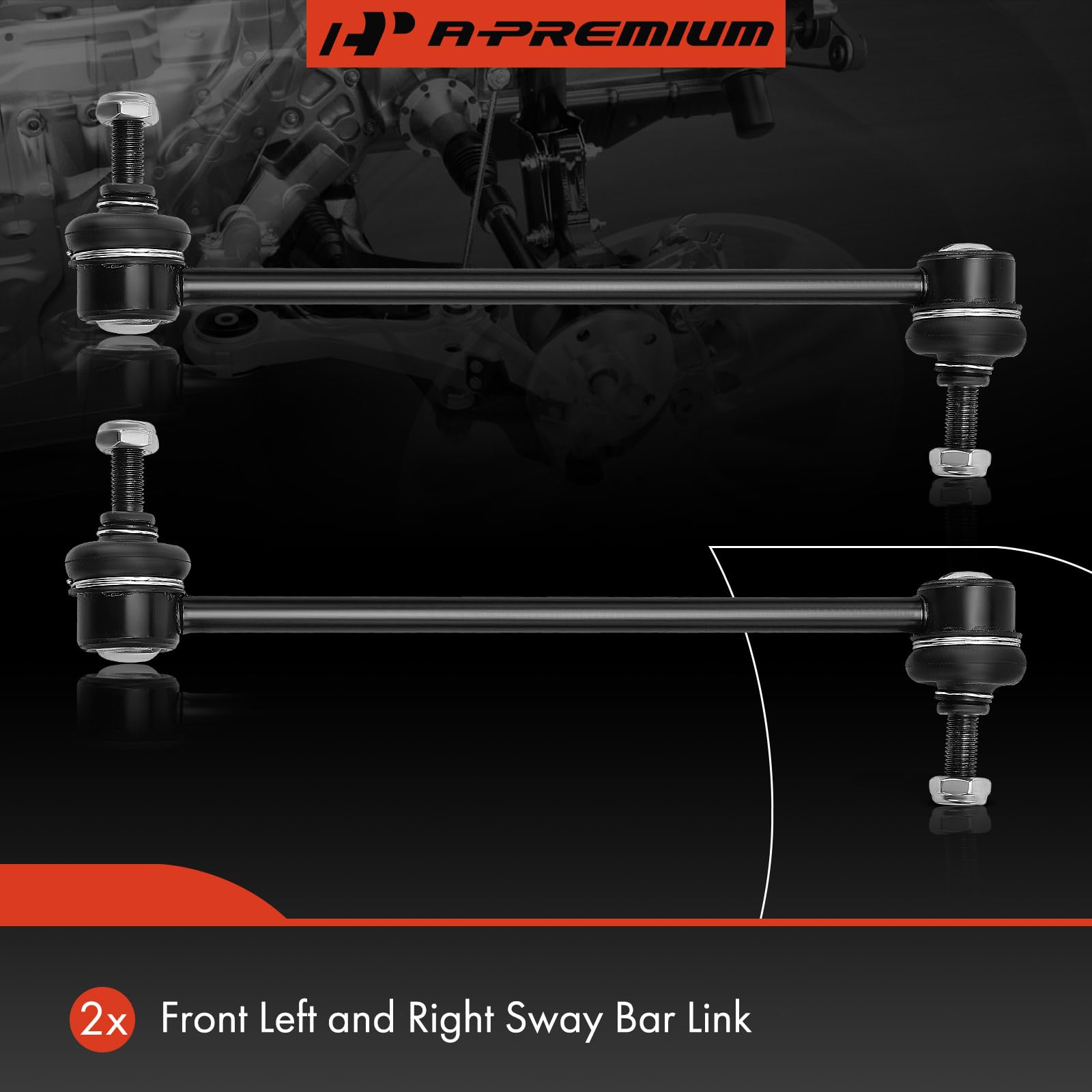 A-Premium showing bolt length measurement for correct front installation
