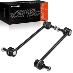 A-Premium front view of sway bar link showing fit and finish for quick identification