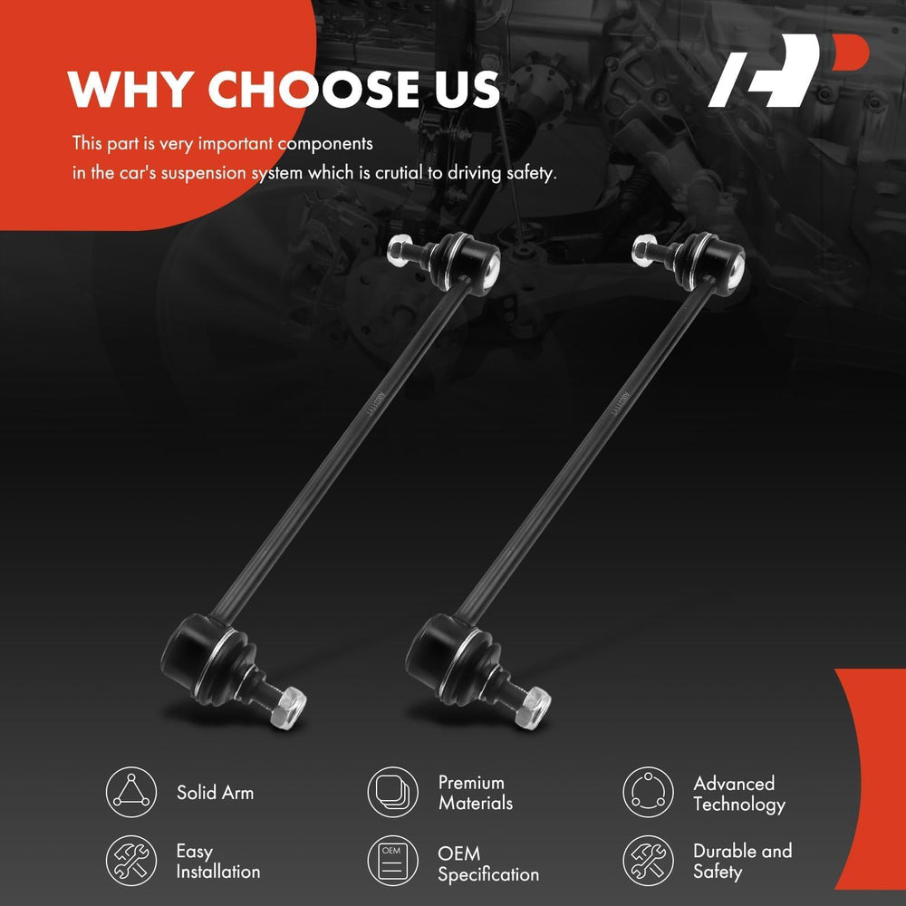 A-Premium installed on vehicle front left illustrating restored steering stability