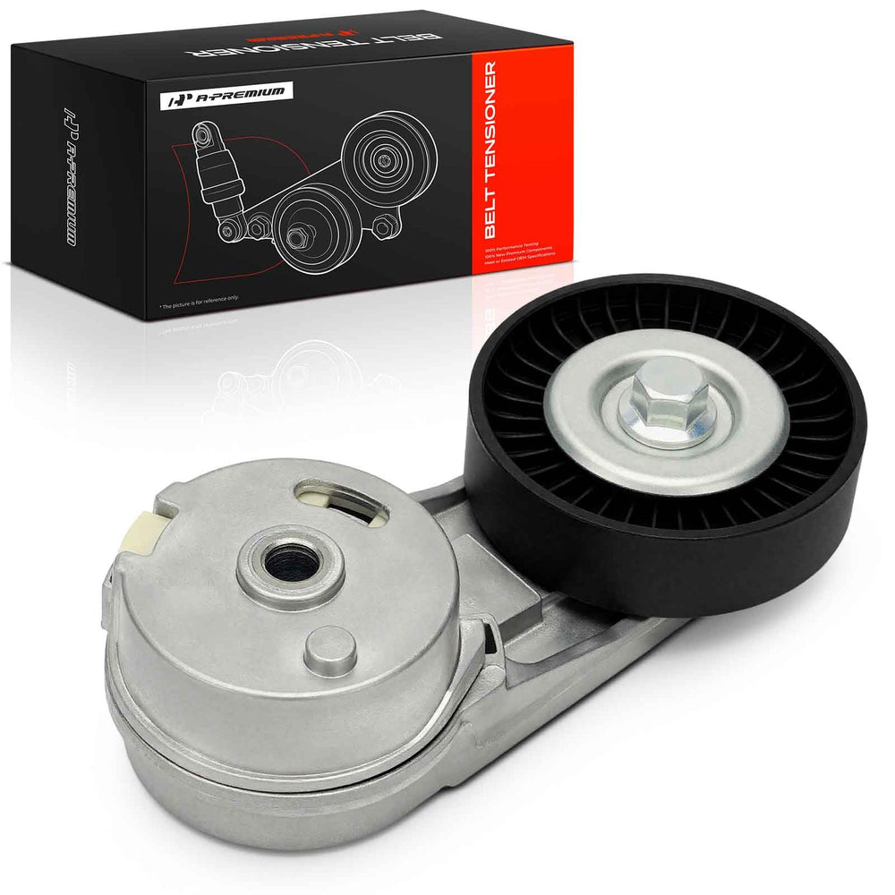A-Premium front view of assembly showing complete tensioner, assures correct fit