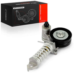 A-Premium front view belt tensioner assembly showing a direct-fit replacement benefit