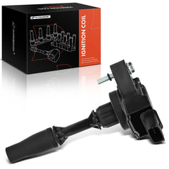 A-Premium front view ignition coil showing compact design and reliable fit