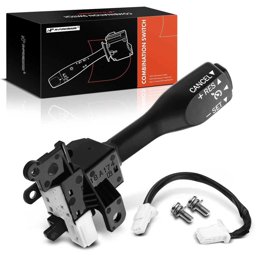 A-Premium front view of switch assembly showing factory-fit look and restored cruise control