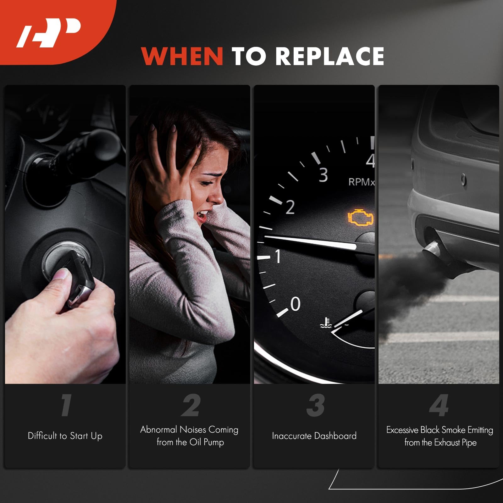 A-Premium installed in vehicle demonstrating correct fitment benefit