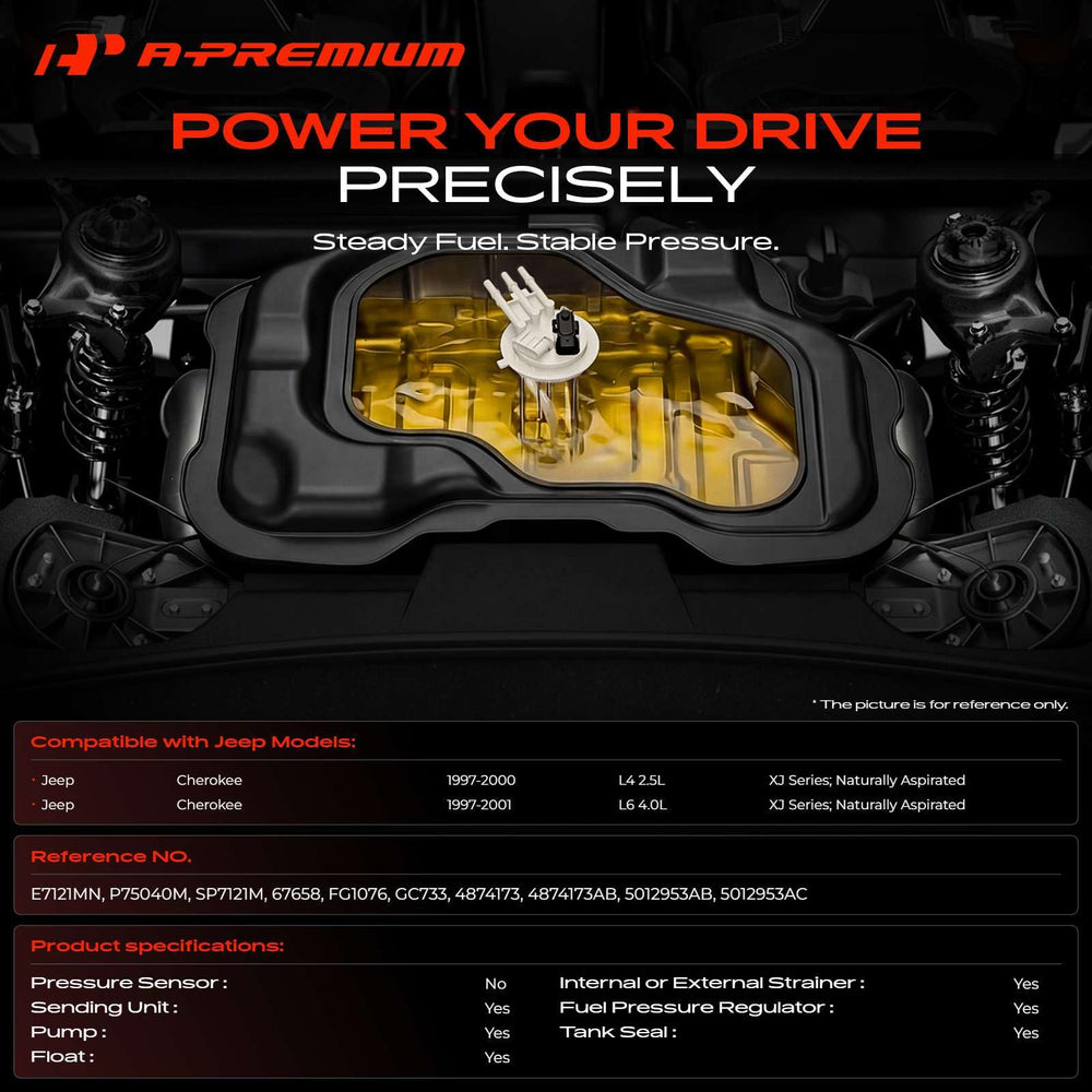 A-Premium top view highlighting label and connector for accurate electrical match