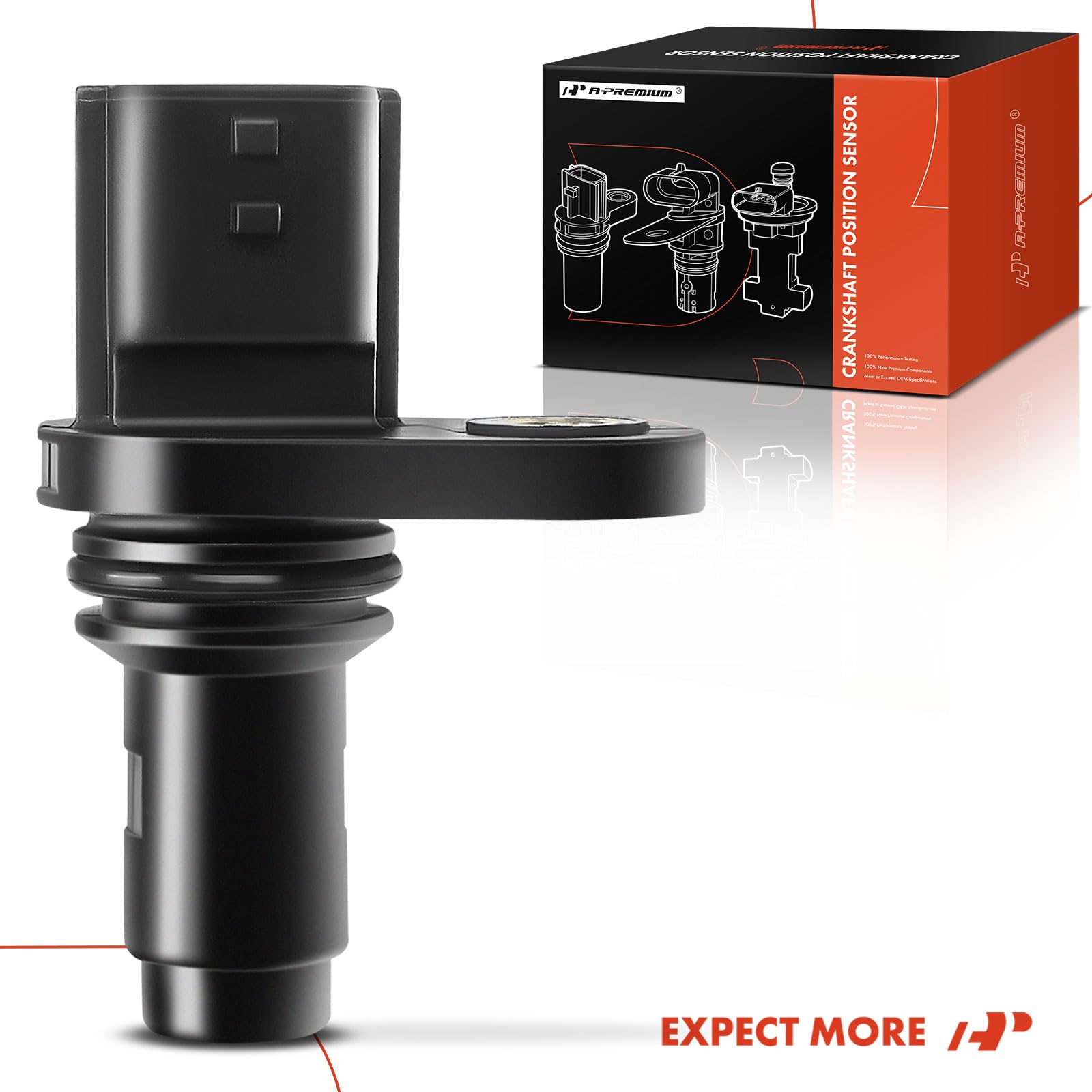 A-Premium sensor in garage setting demonstrating easy replacement