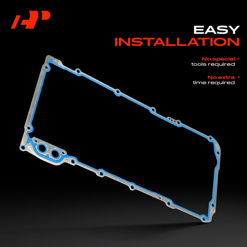 A-Premium gasket next to ruler showing dimensions for confident purchase