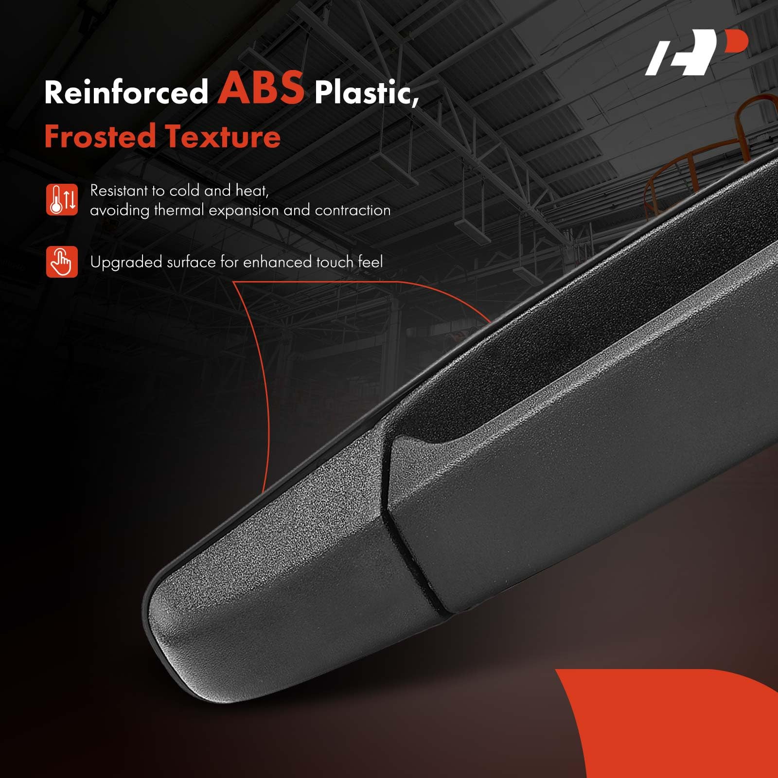 A-Premium handle keyhole detail showing lock-ready convenience