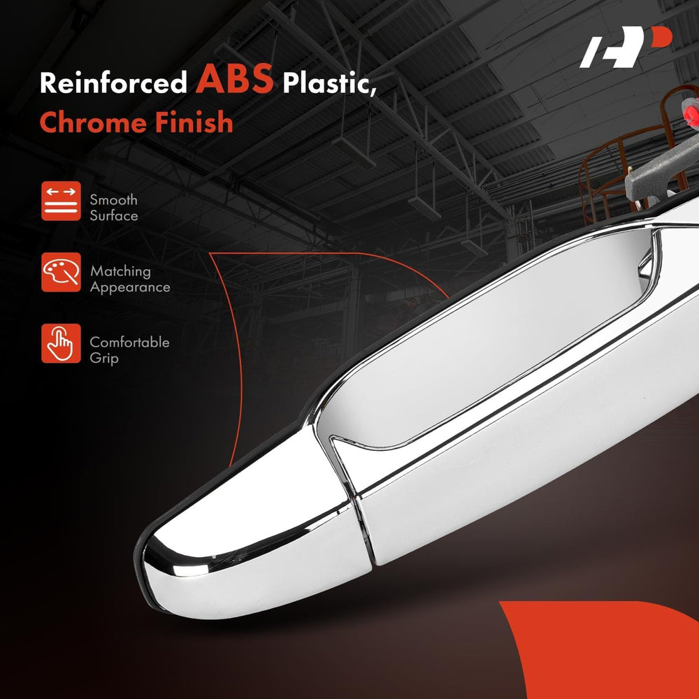 A-Premium handle installed on truck door demonstrating proper in-use alignment
