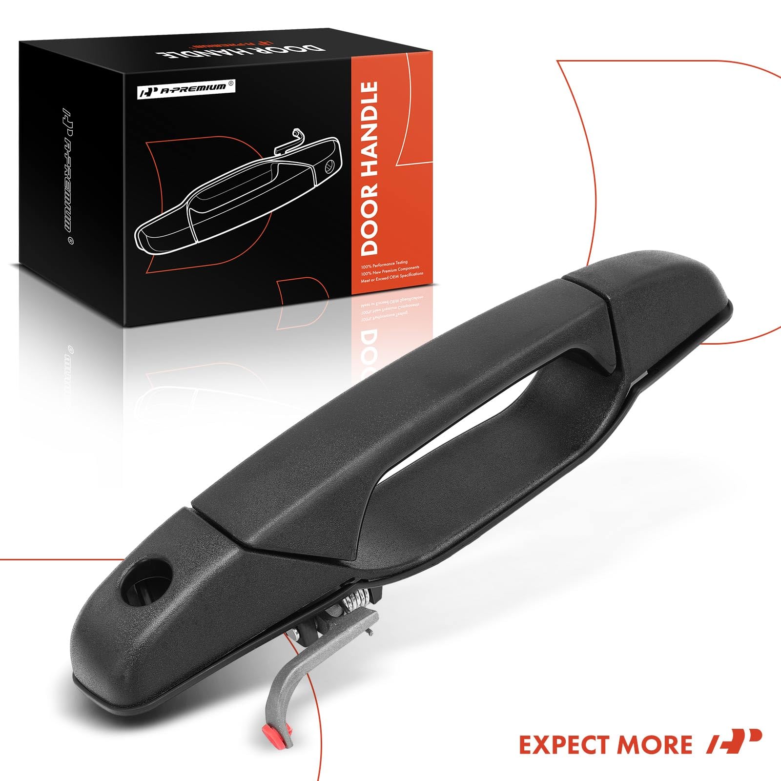 A-Premium handle paintable surface showing prep-ready finish for color-matching