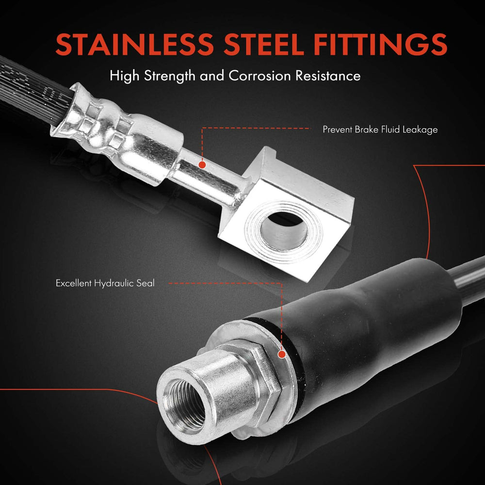 A-Premium hose gasket and included hardware displayed for correct installation sealing