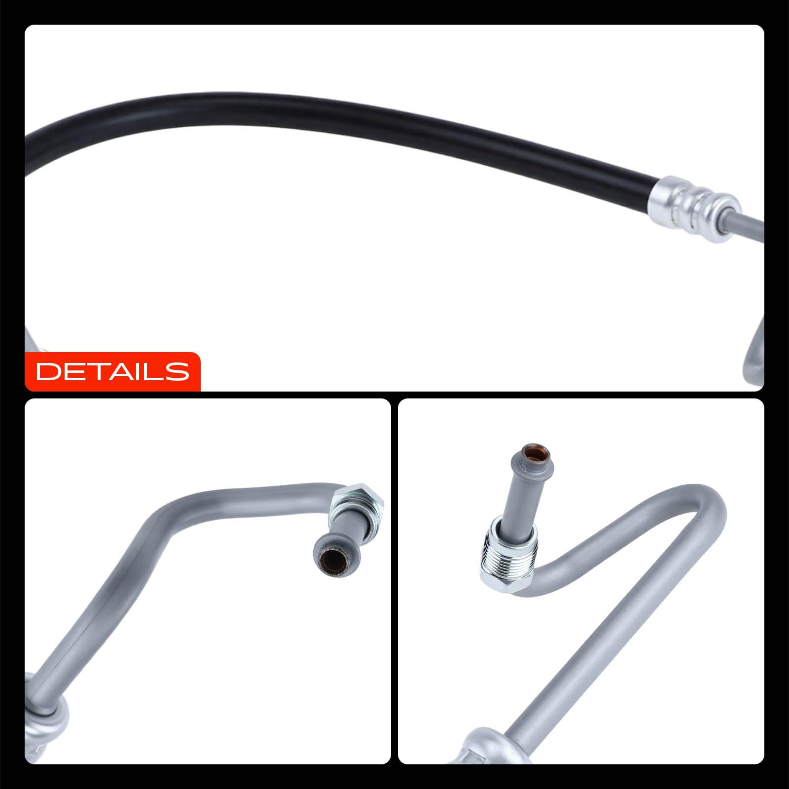 A-Premium hose mounting bracket area showing easy installation alignment benefit