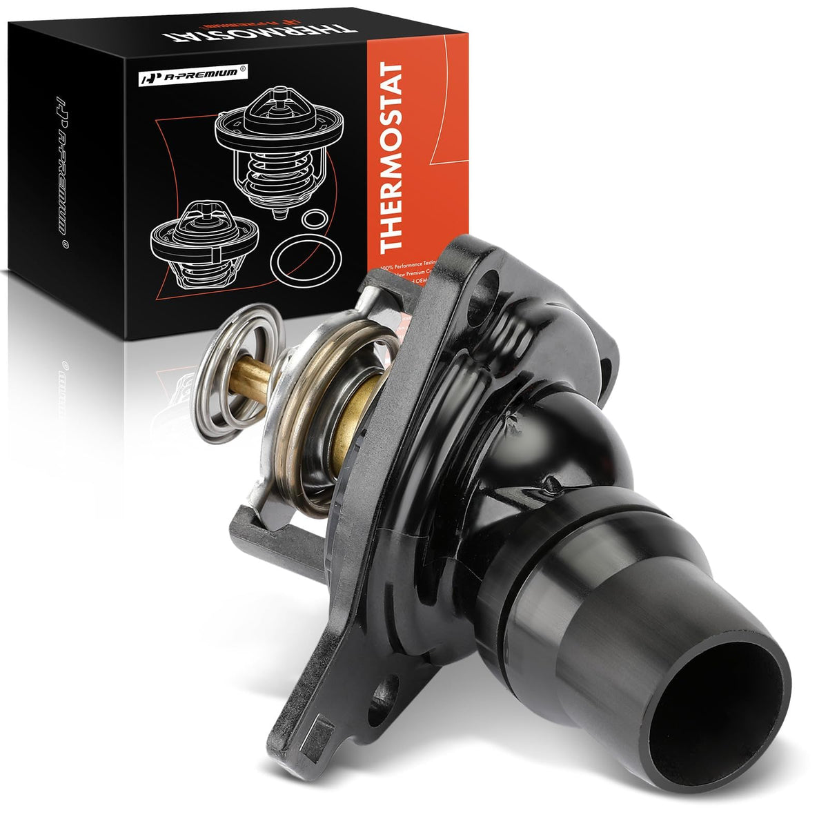 A-Premium front view of housing showing fit and reliable sealing