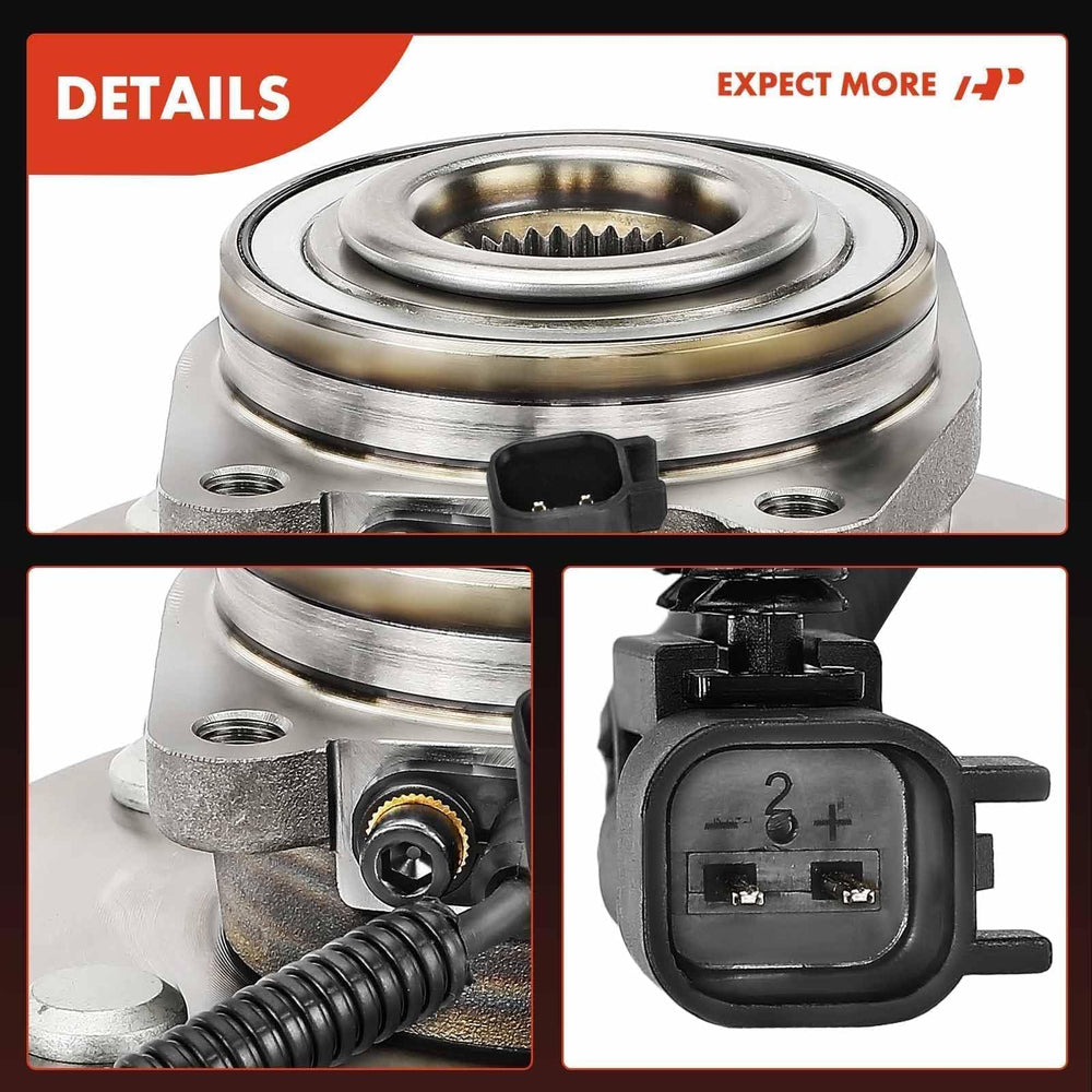 A-Premium hub installed on vehicle showing restored wheel stability