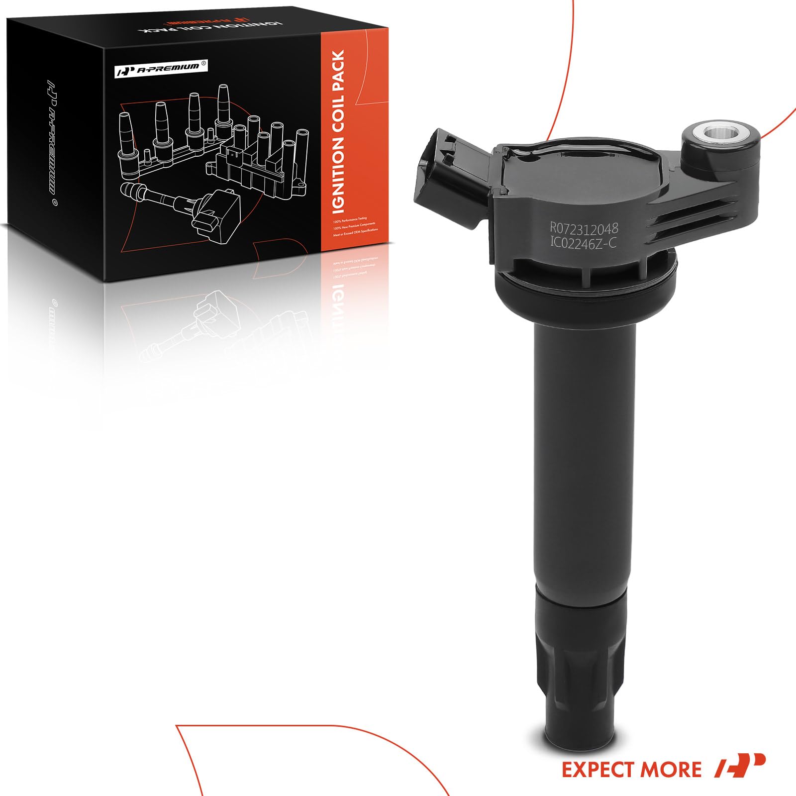 A-Premium product packaging with warranty card showing purchase confidence benefit