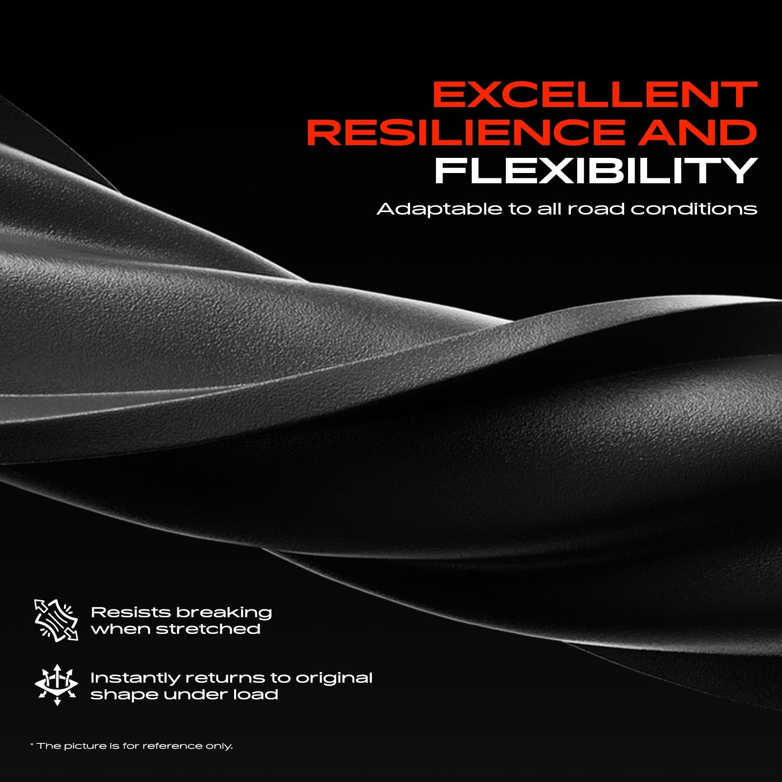 A-Premium installation hardware laid out showing no-drill convenience
