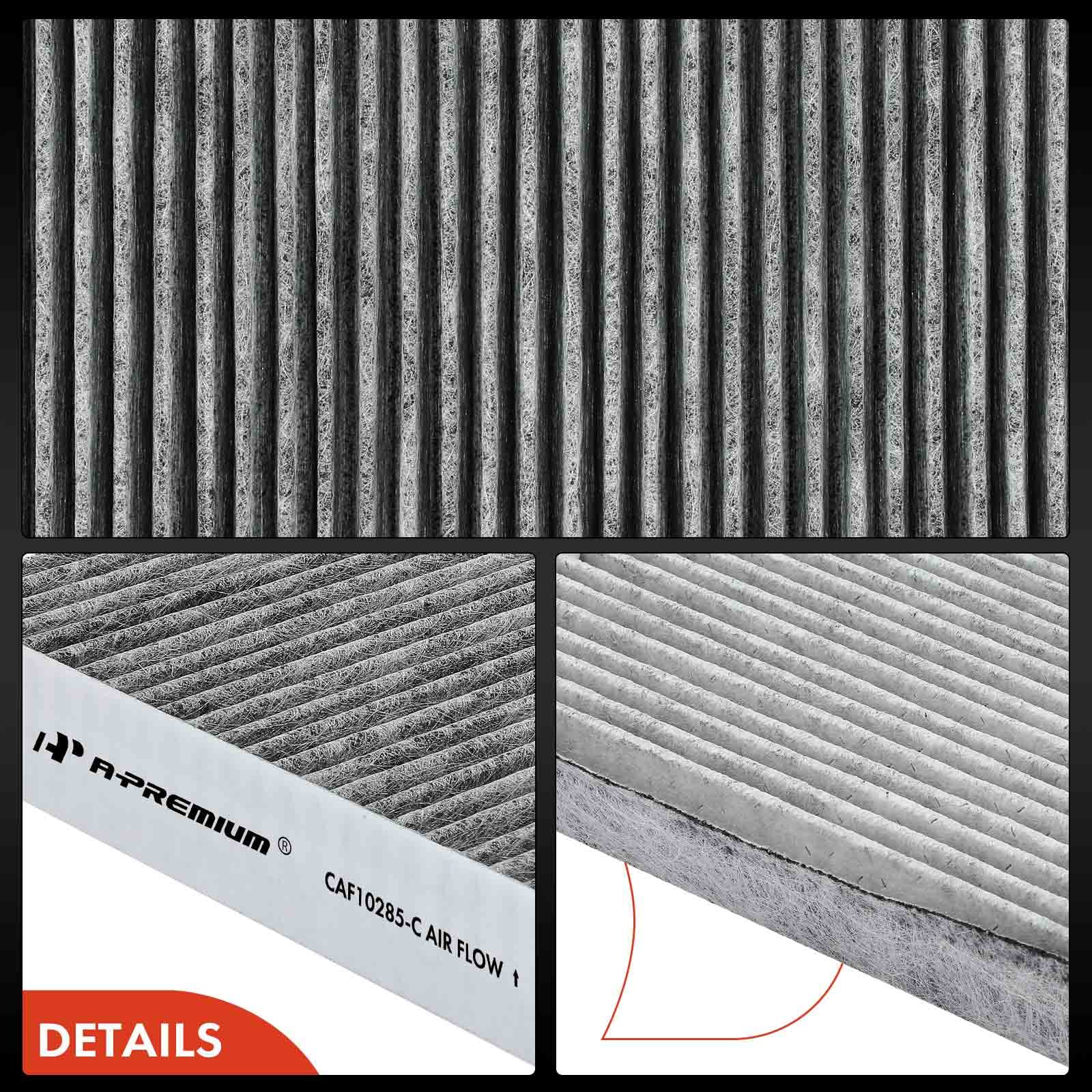 A-Premium cabin filter being replaced under dash for improved air comfort