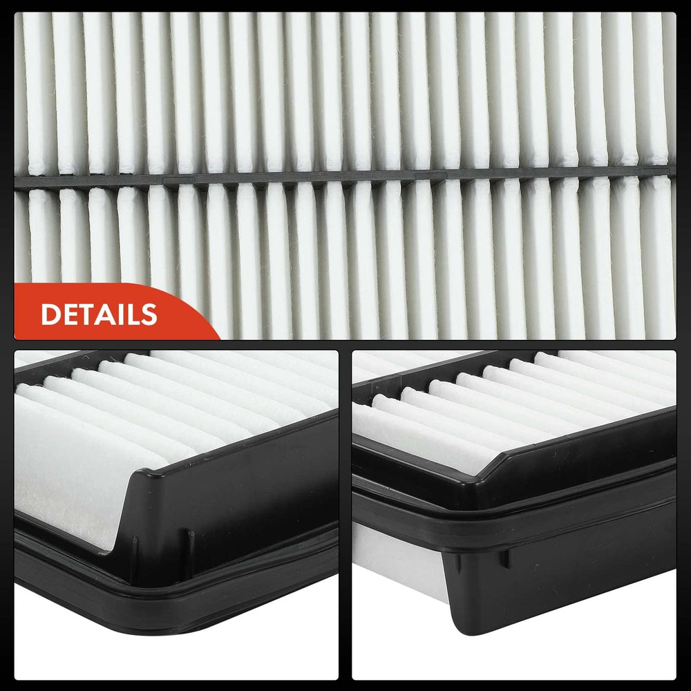 A-Premium cabin filter seated in glovebox HVAC slot improving in-cabin air quality