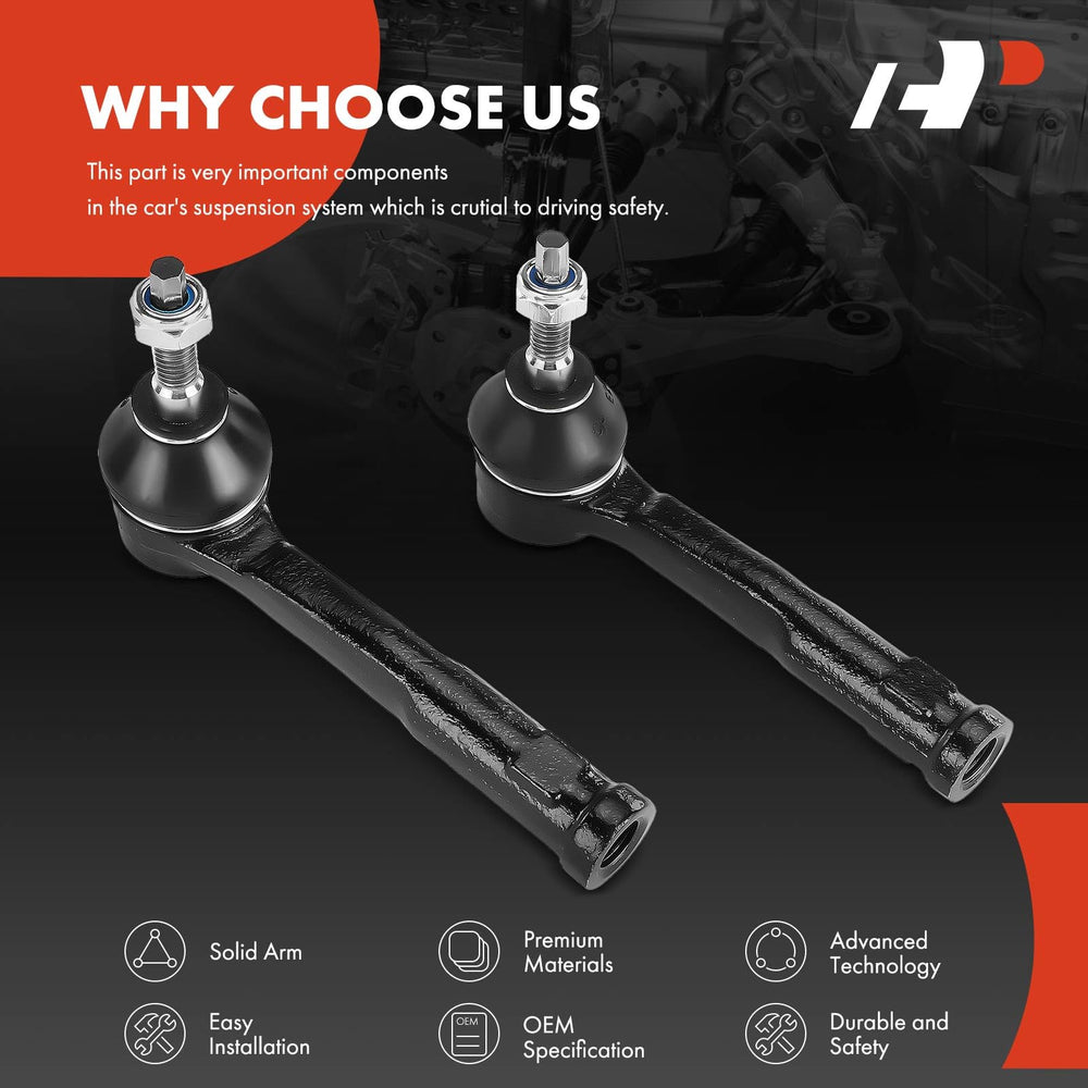 A-Premium installed on vehicle suspension illustrating restored steering control