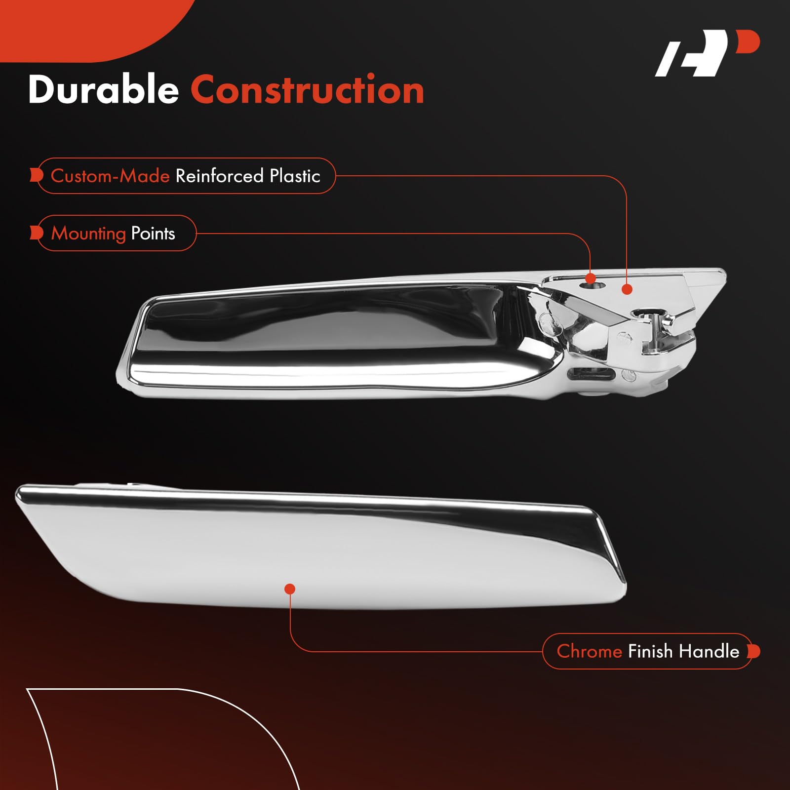 A-Premium installed on front door showing perfect alignment and easy replacement