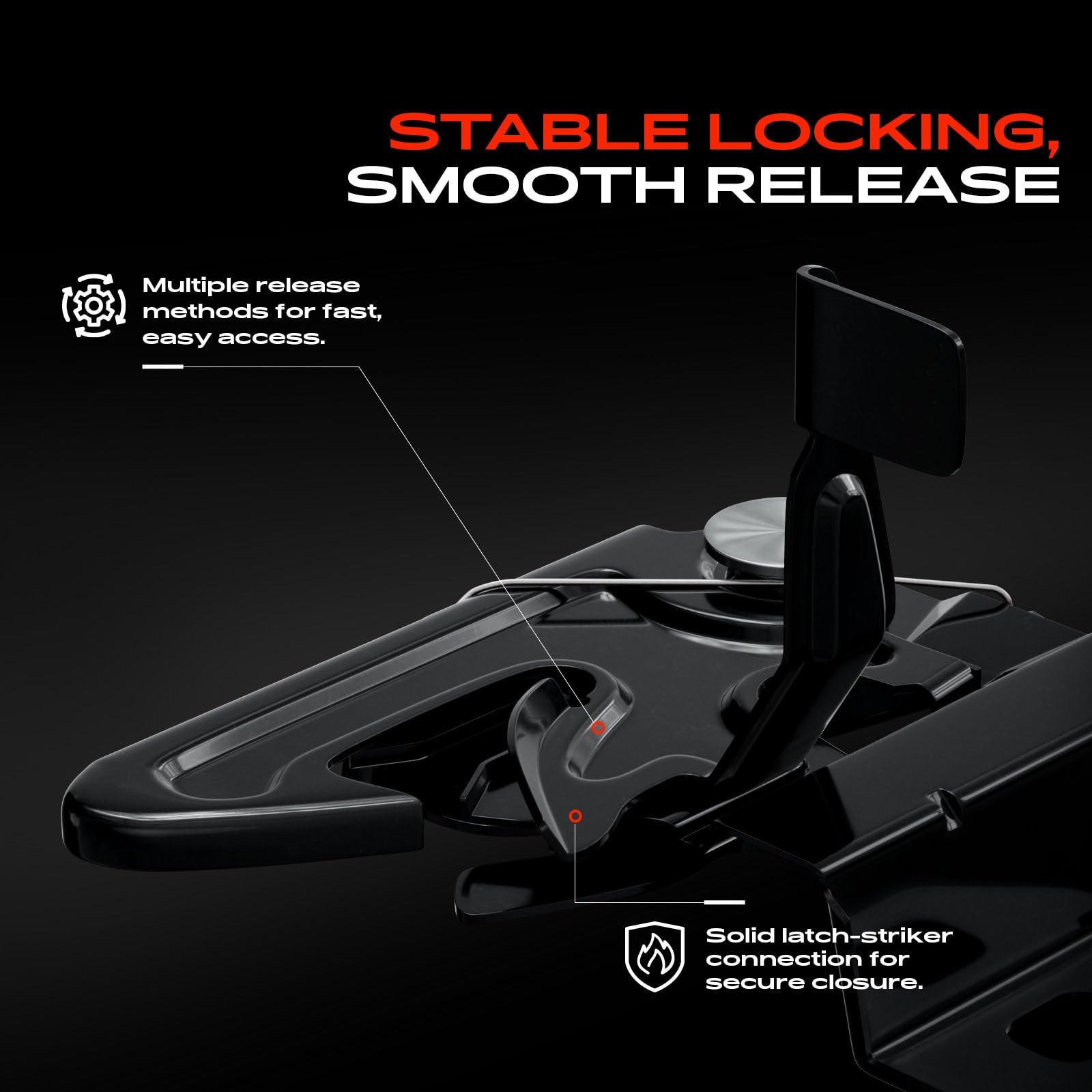A-Premium installed on a Chevrolet Silverado hood demonstrating correct fit