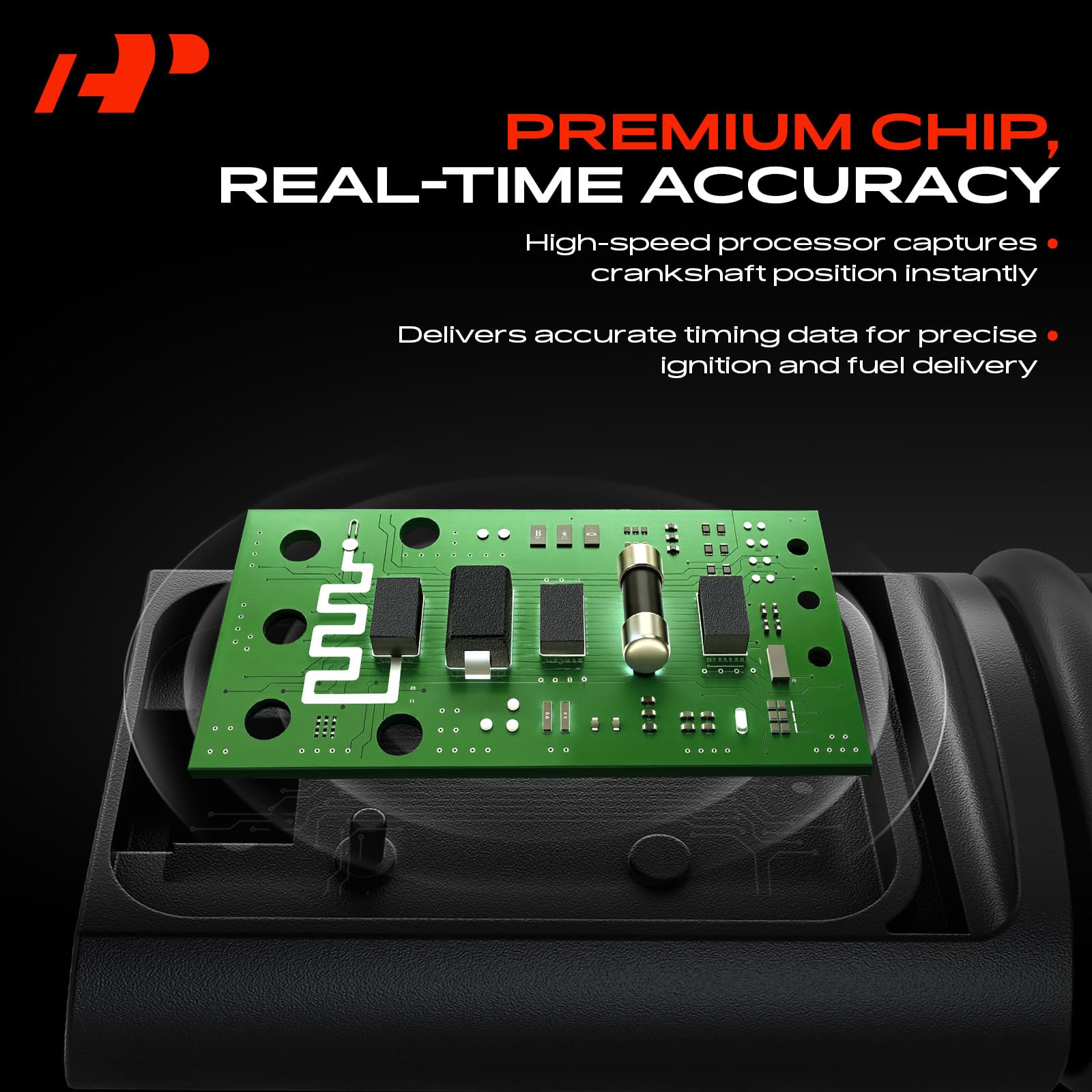 A-Premium sensor installed on an engine demonstrating straightforward fit