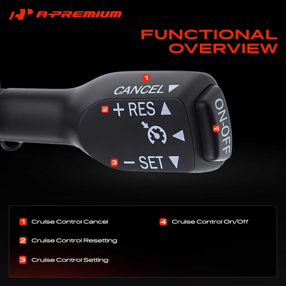 A-Premium installed on steering column demonstrating proper fit and easy swap benefit