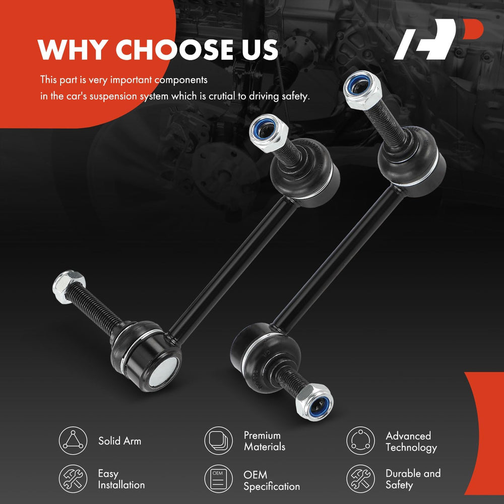 A-Premium link installed on Tacoma front suspension restoring handling