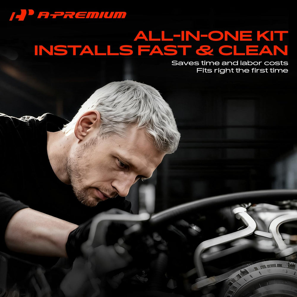 A-Premium installed timing chain on engine showing restored valve timing performance