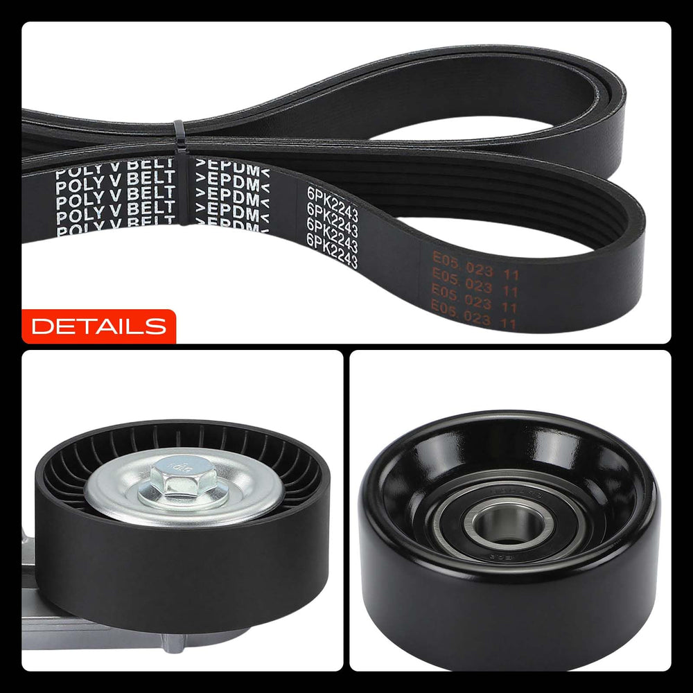 A-Premium label and part numbers close-up ensuring accurate replacement