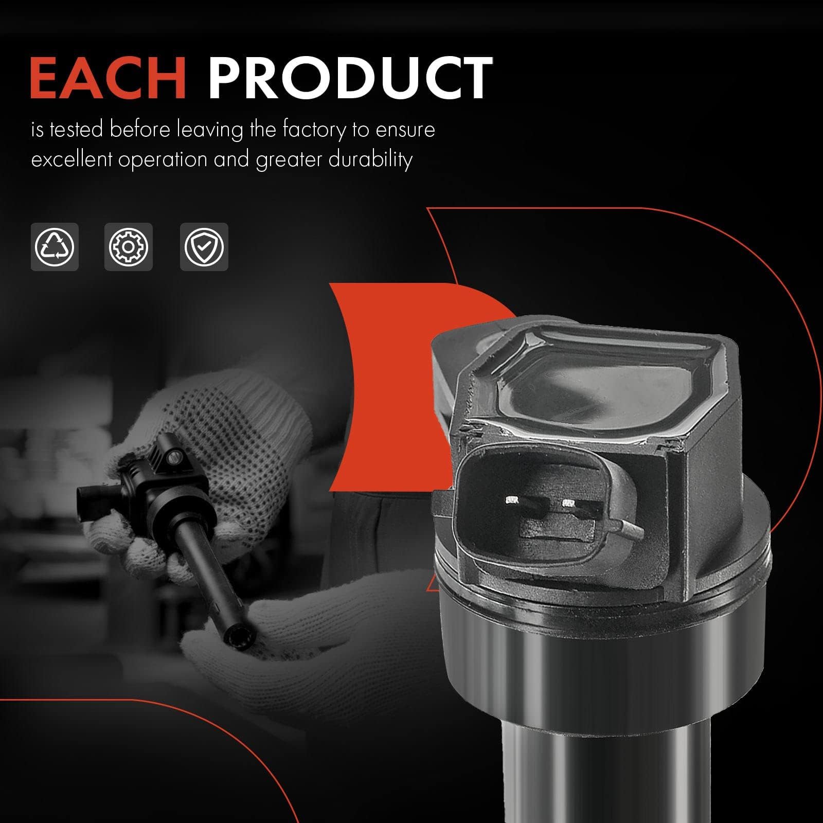 A-Premium product label with part numbers ensuring correct cross-reference