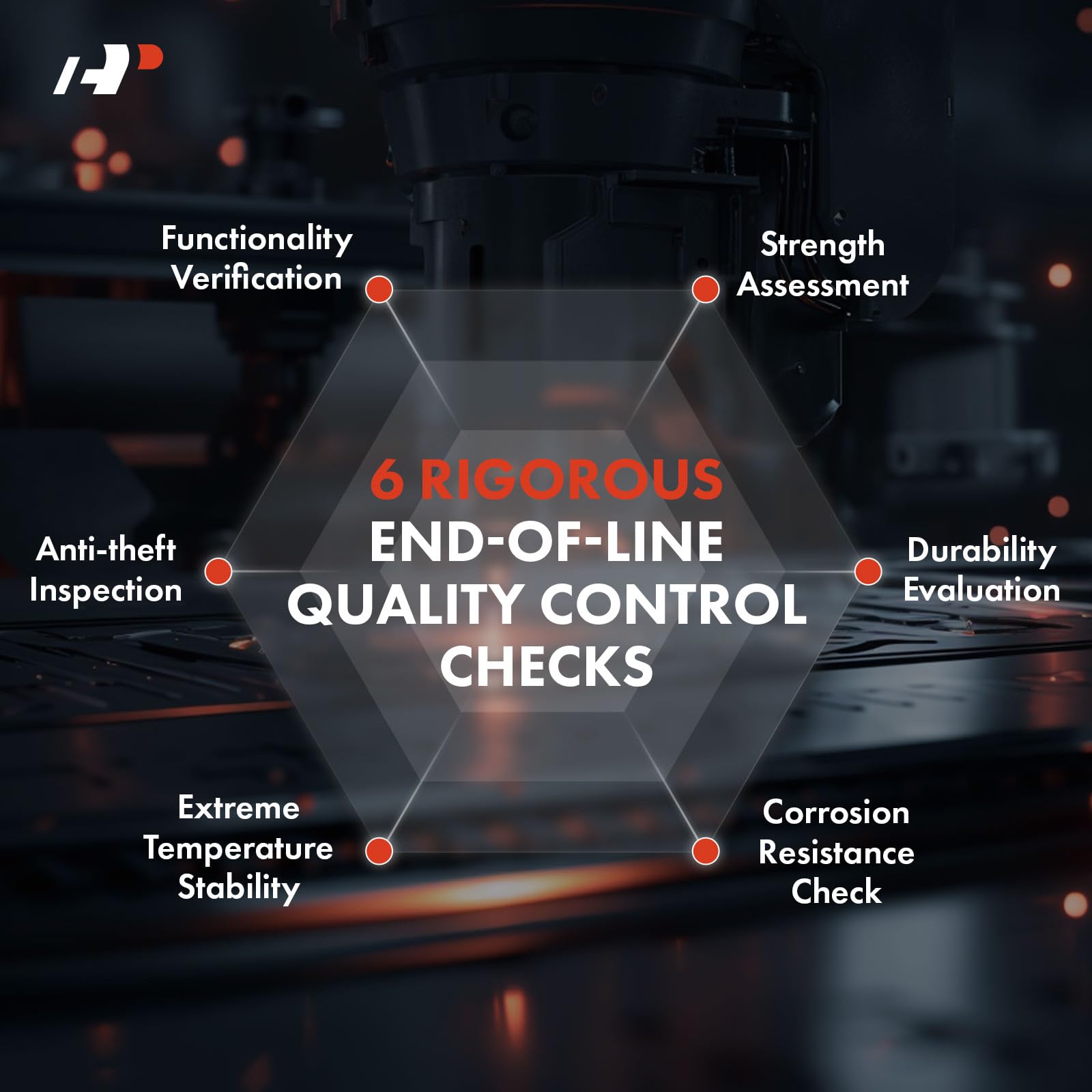 A-Premium label with reference numbers proving fitment and part verification
