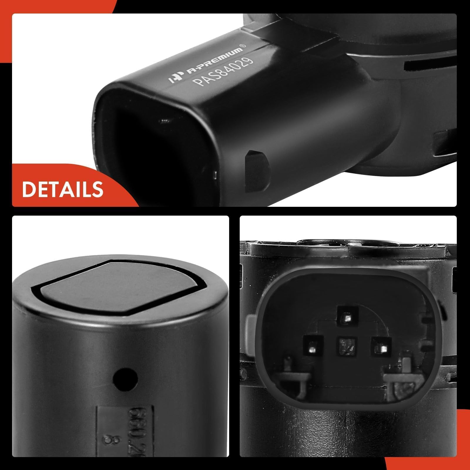 A-Premium labelled sensor with reference numbers for straightforward part matching