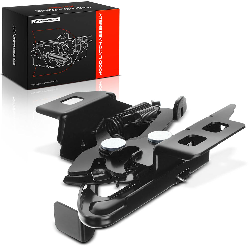 A-Premium latch safety catch detail ensuring secondary hood retention