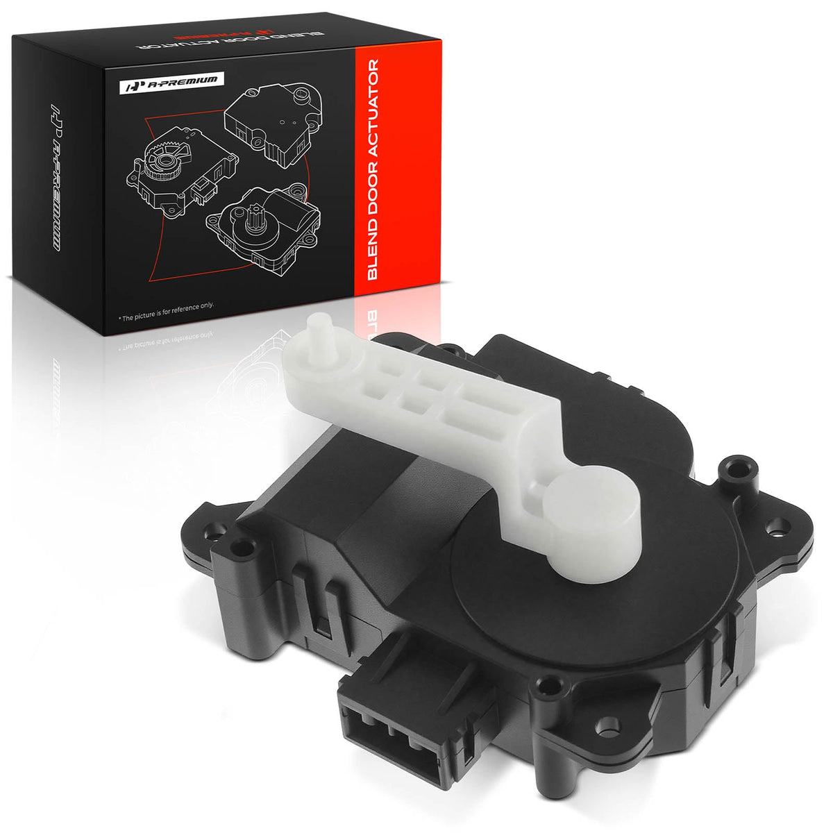 A-Premium left main actuator front view showing fit and durability benefit