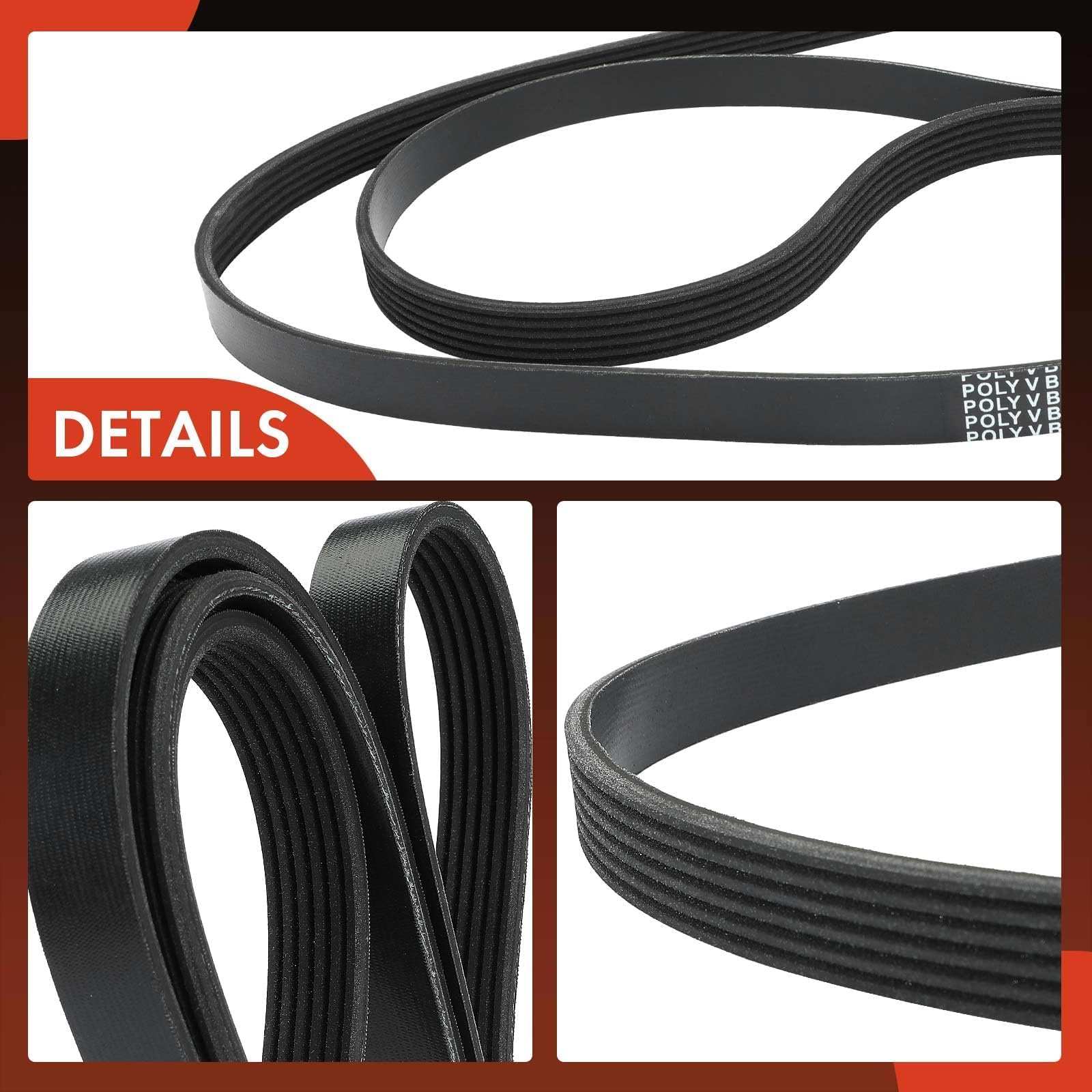 Mechanic installing A-Premium belt in a garage scene showing easy professional fit