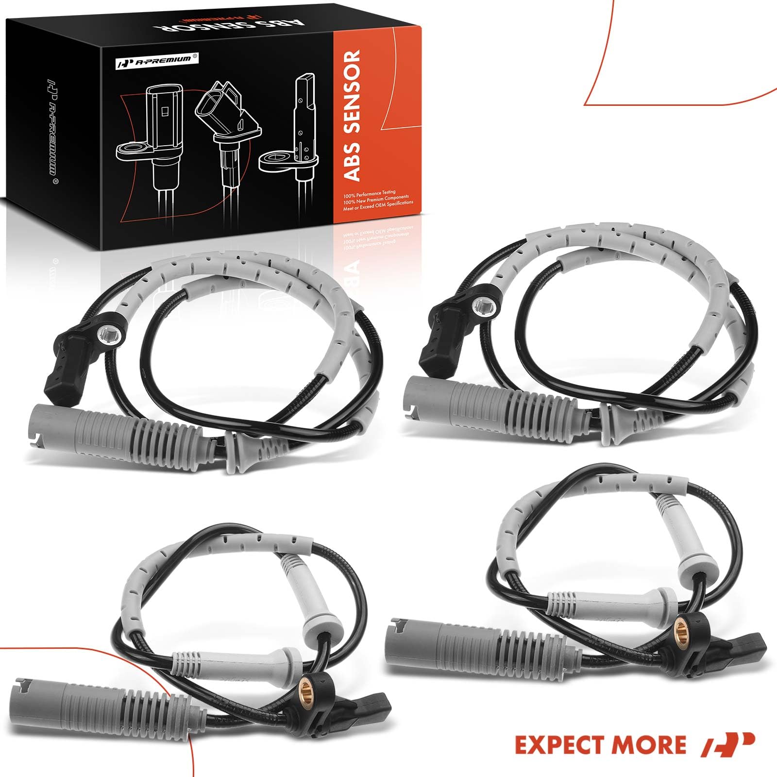 A-Premium sensor in garage installation scene showing easy replacement advantage
