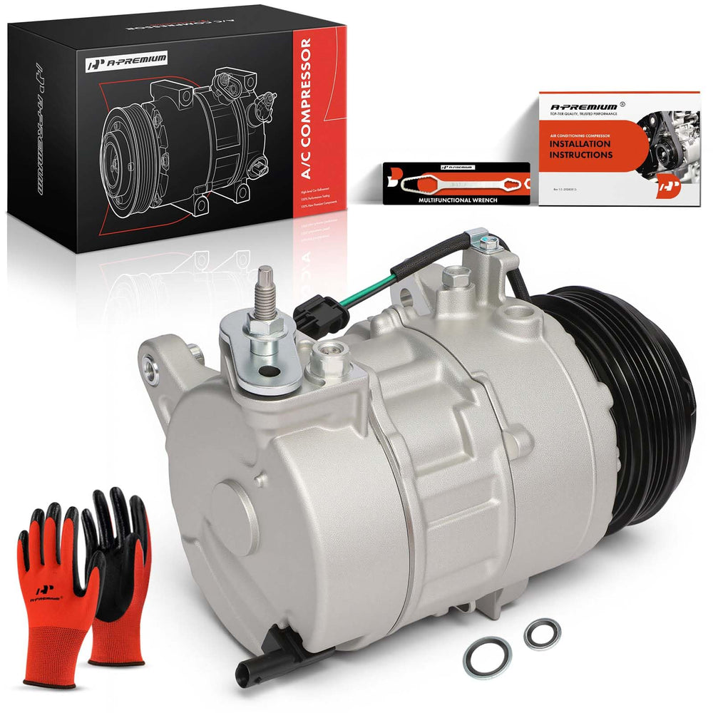 A-Premium compressor in roadside repair setting to show quick field replacement benefit
