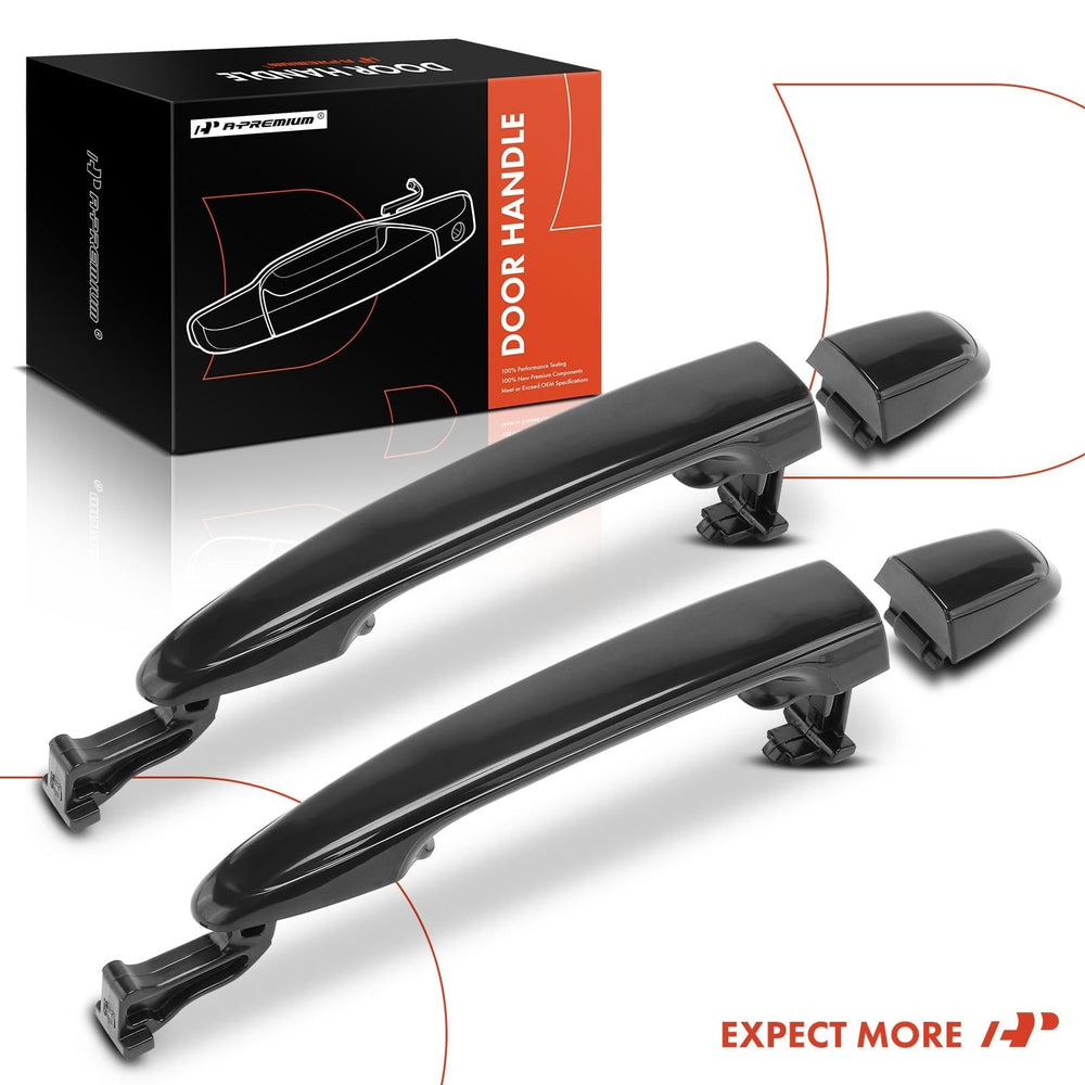 A-Premium handles on a Toyota Sienna exterior, improves vehicle appearance